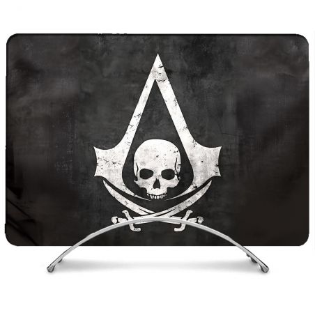 Coque Renforcée Pour MacBook Neo Assassin Creed Tete Mort