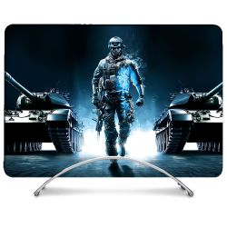 Coque Renforcée Pour MacBook Neo Call Of Duty Guerrier