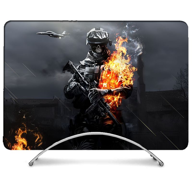 Coque Renforcée Pour MacBook Neo Call Of Duty Squelette