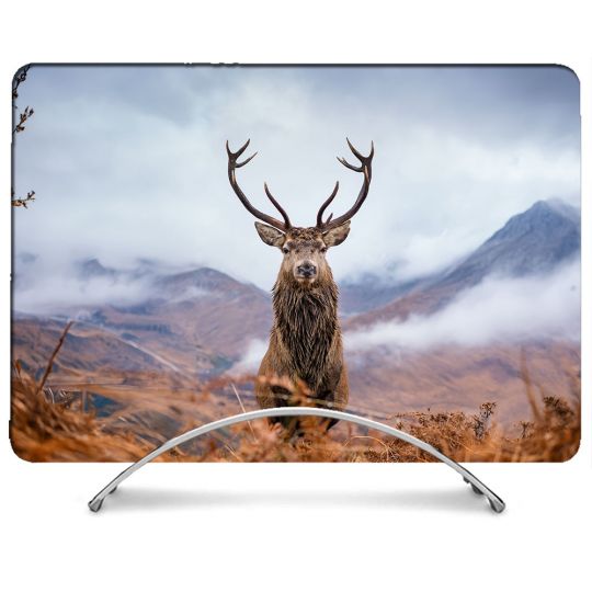 Coque Renforcée Pour MacBook Neo Chasse Chevreuil Montagne