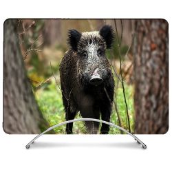 Coque Renforcée Pour MacBook Neo Chasse Sanglier bois