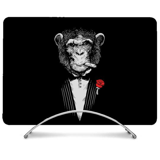 Coque Renforcée Pour MacBook Neo Decale Singe Mafia
