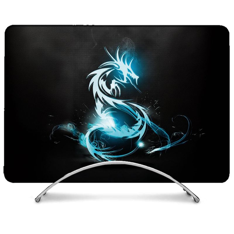 Coque Renforcée Pour MacBook Neo Fantastique Dragon Bleu