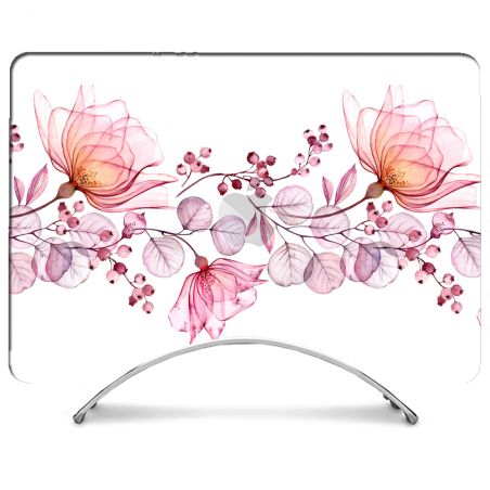 Coque Renforcée Pour MacBook Neo Fleur Eclosion