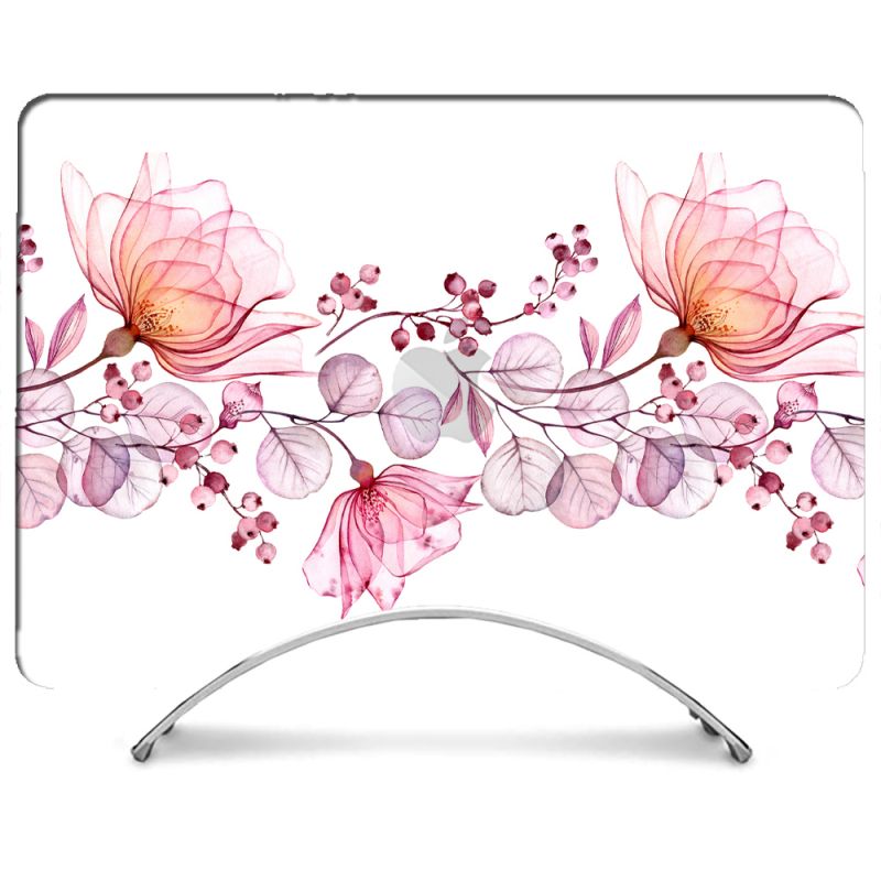Coque Renforcée Pour MacBook Neo Fleur Eclosion