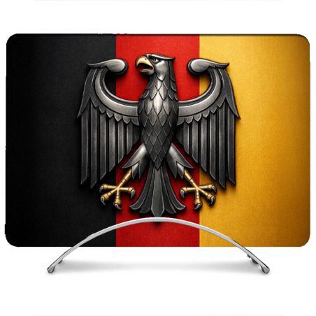 Coque Renforcée Pour MacBook Neo Voyage Drapeau Allemagne