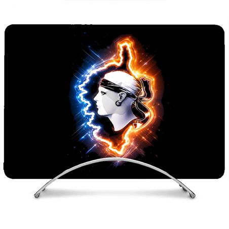 Coque Renforcée Pour MacBook Neo Voyage Corse Brillante