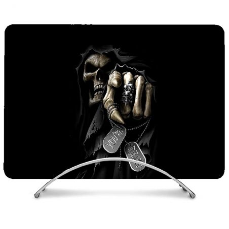 Coque Renforcée Pour MacBook Neo Tete de Mort Your Next