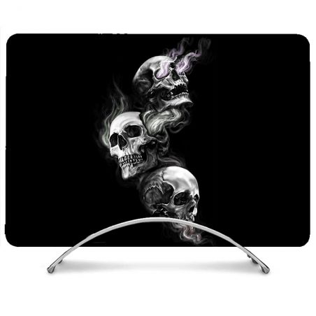 Coque Renforcée Pour MacBook Neo Tete de Mort Triple