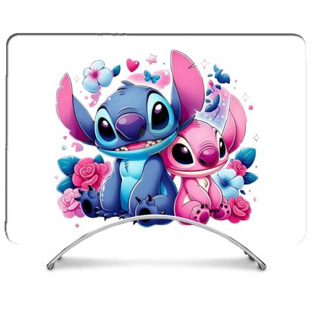 Coque Renforcée Pour MacBook Neo Stitch Love