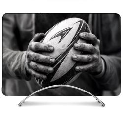 Coque Renforcée Pour MacBook Neo Sport Rugby Ballon Moderne