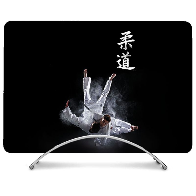 Coque Renforcée Pour MacBook Neo Sport Judo Noir