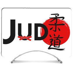 Coque Renforcée Pour MacBook Neo Sport Judo Logo