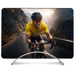 Coque Renforcée Pour MacBook Neo Sport Cyclisme Maillot Jaune
