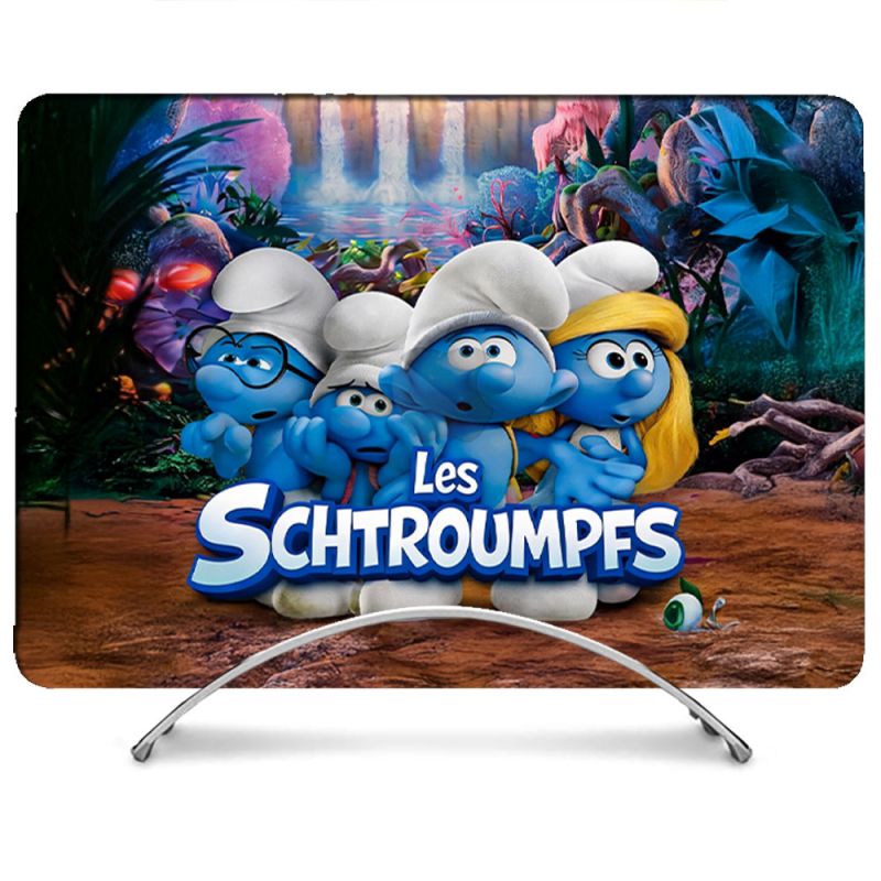Coque Renforcée Pour MacBook Neo Schtroumpfs Forêt