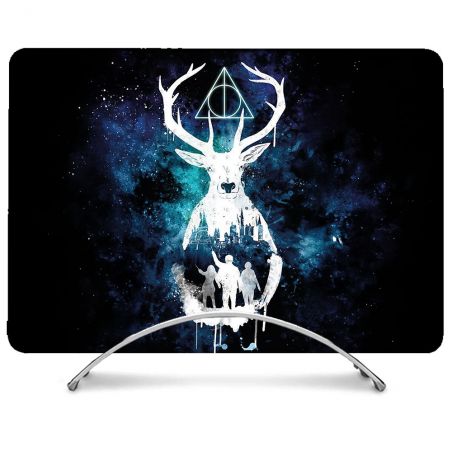 Coque Renforcée Pour MacBook Neo Harry Potter Patronome