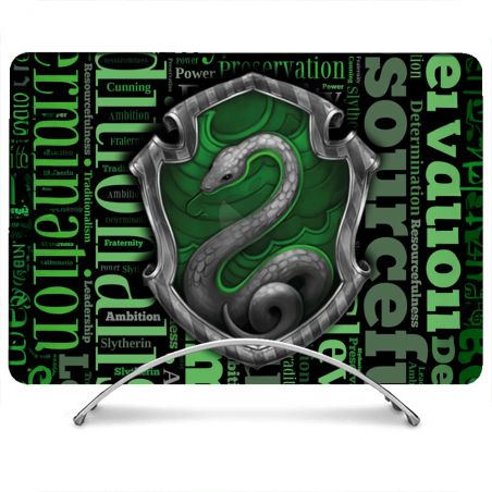 Coque Renforcée Pour MacBook Neo Harry Potter Serpentar