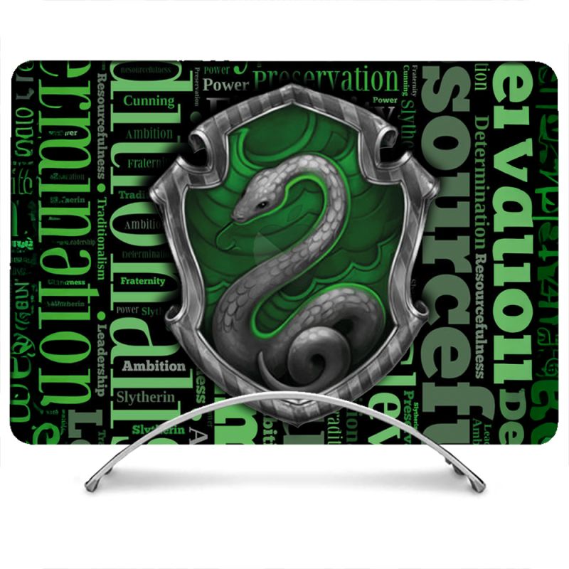 Coque Renforcée Pour MacBook Neo Harry Potter Serpentar
