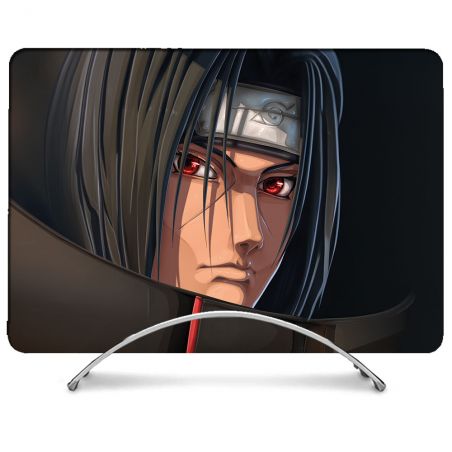 Coque Renforcée Pour MacBook Neo Manga Naruto Itachi Visage