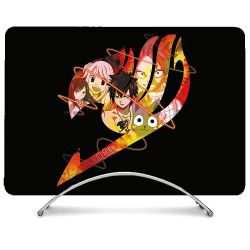 Coque Renforcée Pour MacBook Neo Manga Fairy Tail Logo Noir