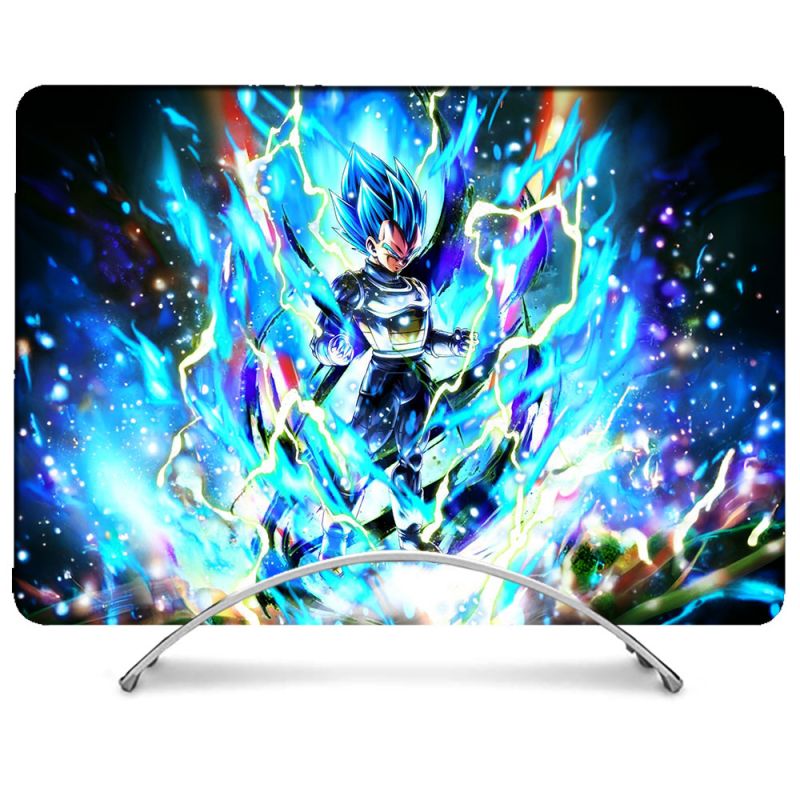 Coque Renforcée Pour MacBook Neo Manga Dragon Ball Vegeta Bleu