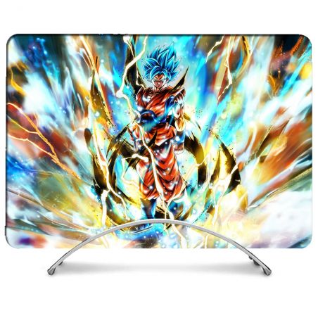Coque Renforcée Pour MacBook Neo Manga Dragon Ball Sangoku Blanc