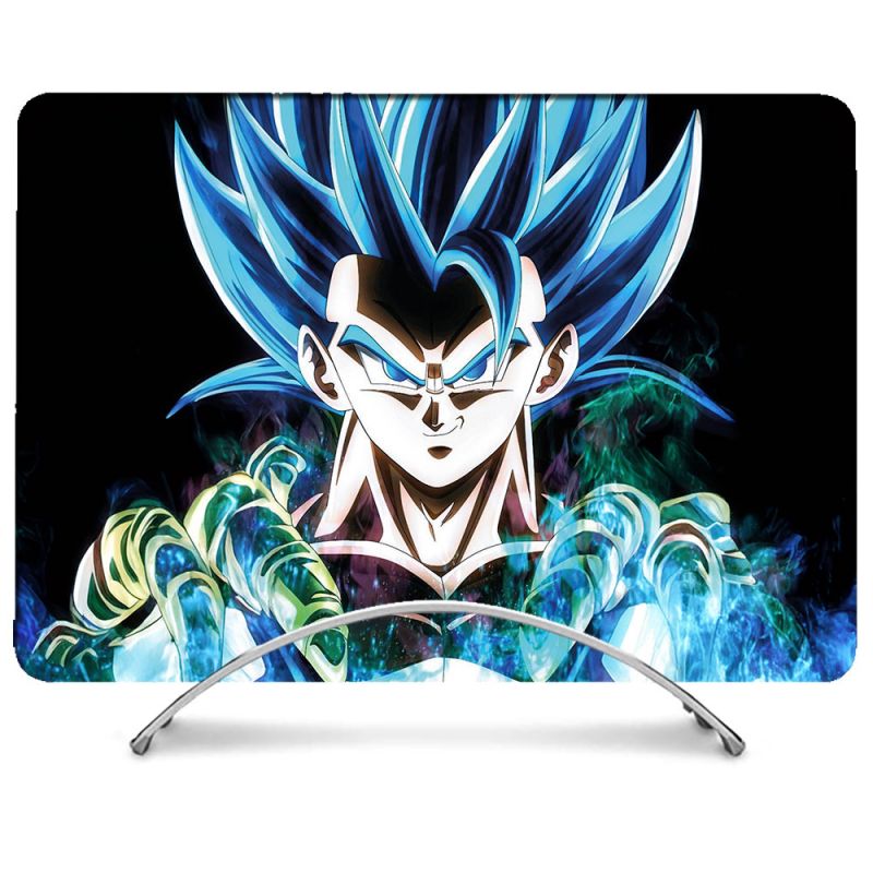 Coque Renforcée Pour MacBook Neo Manga Dragon Ball Gogeta Visage