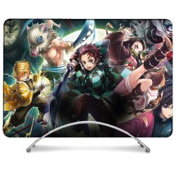Coque Renforcée Pour MacBook Neo Manga Demon Slayer Groupe