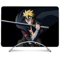 Coque Renforcée Pour MacBook Neo Manga Boruto Tatouage
