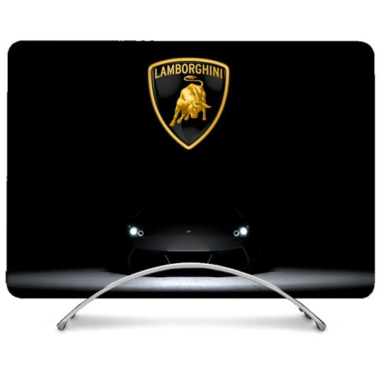 Coque Renforcée Pour MacBook Neo Lamborghini Noir