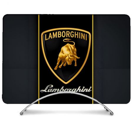 Coque Renforcée Pour MacBook Neo Lamborghini Carbone