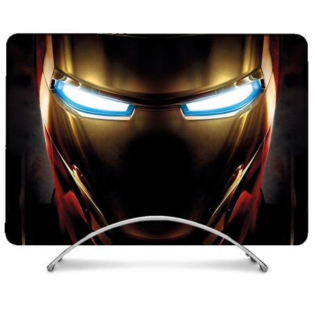 Coque Renforcée Pour MacBook Neo Iron Man Casque