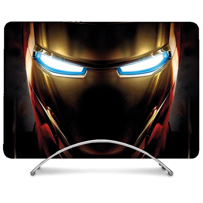 Coque Renforcée Pour MacBook Neo Iron Man Casque
