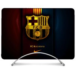 Coque Renforcée Pour MacBook Neo Foot FC Barcelone Vintage