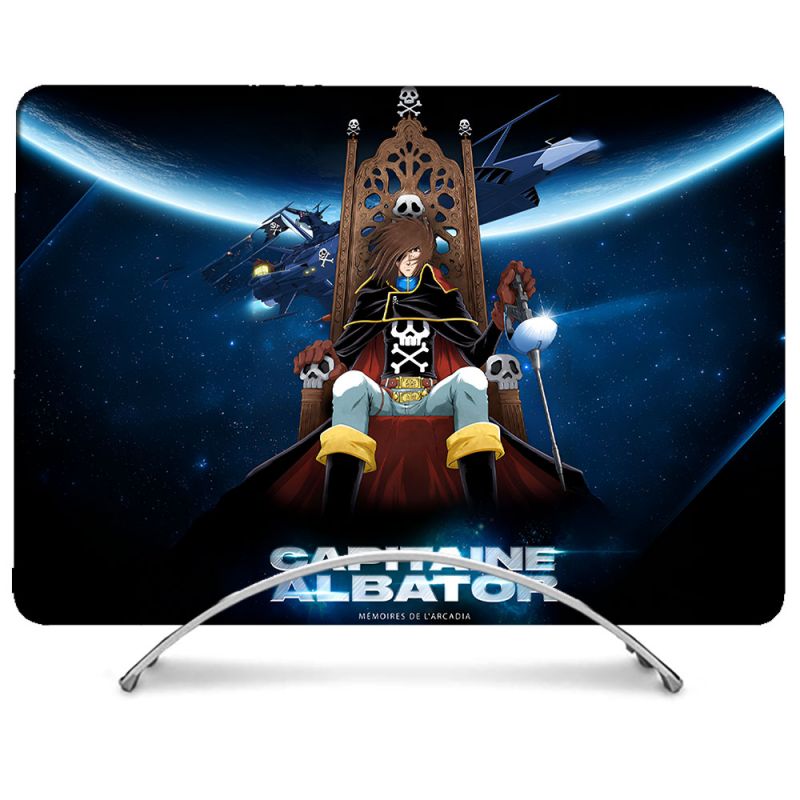 Coque Renforcée Pour MacBook Neo Manga Capitaine Albator