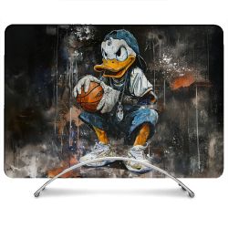 Coque Renforcée Pour MacBook Neo Street Art Donald Duck