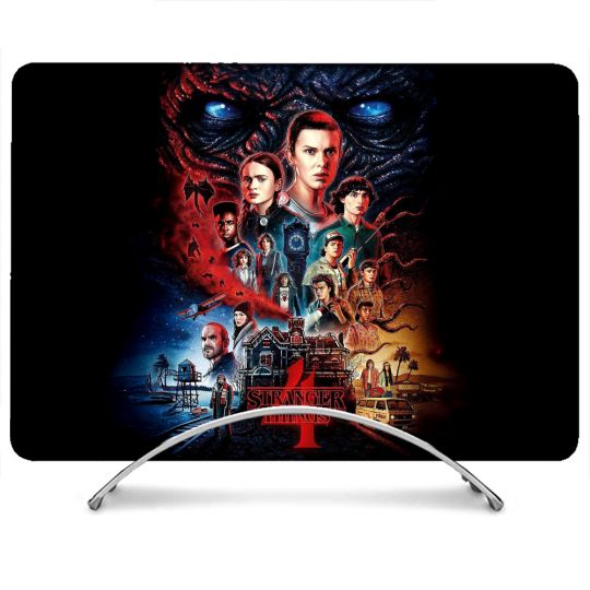 Coque Renforcée Pour MacBook Neo Stranger Things Affiche 4
