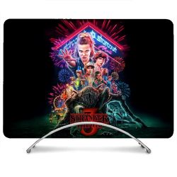 Coque Renforcée Pour MacBook Neo Stranger Things Affiche 3