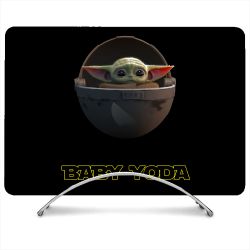 Coque Renforcée Pour MacBook Neo Star Wars - Yoda bebe noir