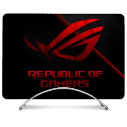 Coque Renforcée Pour MacBook Neo ROG Rouge