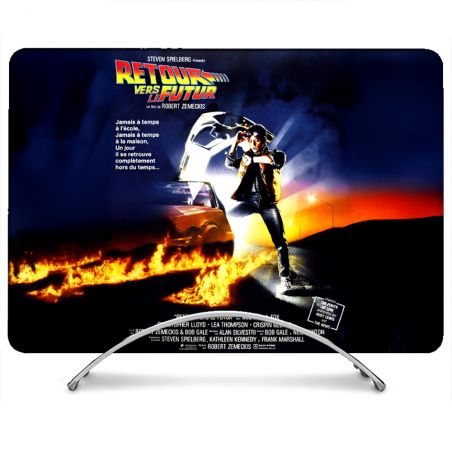 Coque Renforcée Pour MacBook Neo Retour Vers Le Futur Affiche