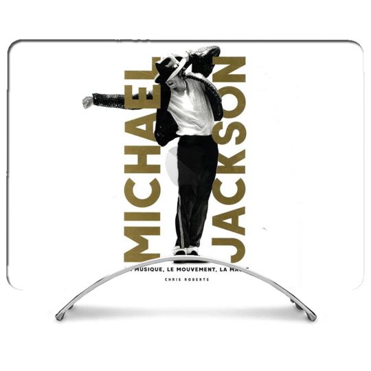 Coque Renforcée Pour MacBook Neo Michael Jackson Blanc