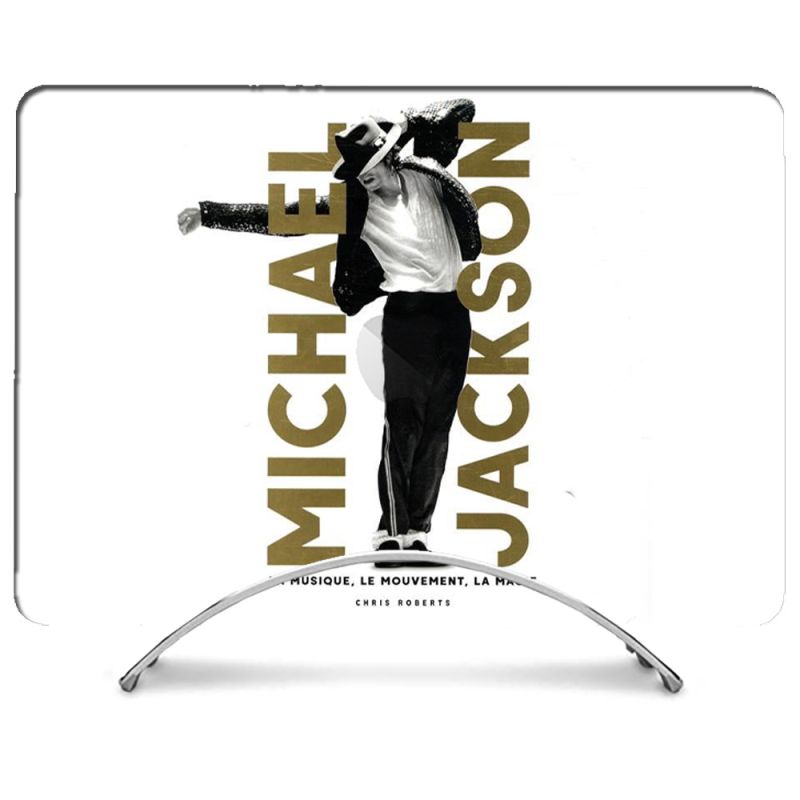 Coque Renforcée Pour MacBook Neo Michael Jackson Blanc