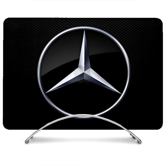 Coque Renforcée Pour MacBook Neo Mercedes Carbone