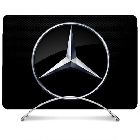Coque Renforcée Pour MacBook Neo Mercedes Carbone