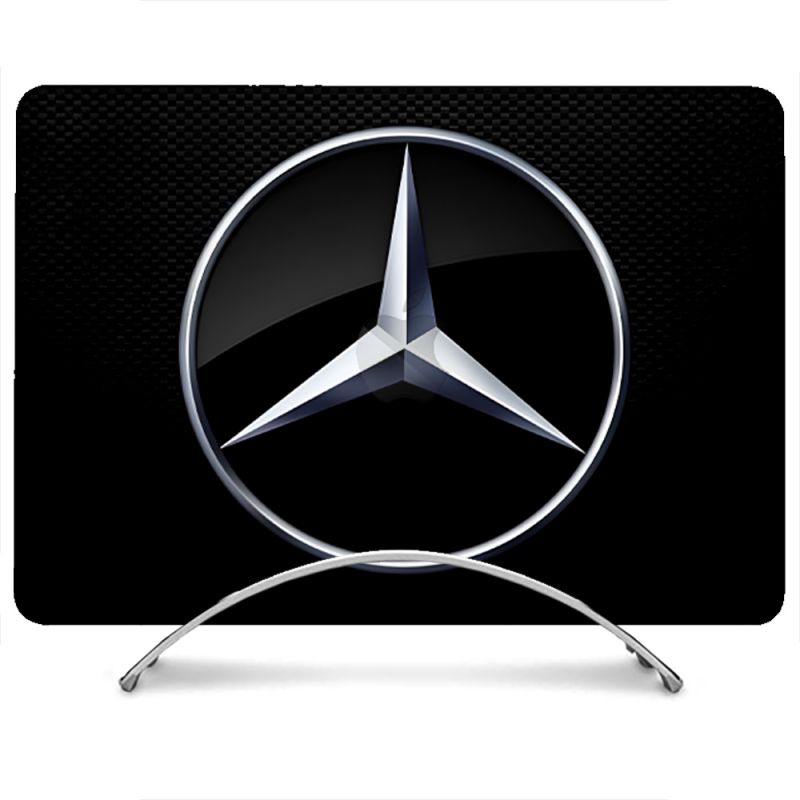 Coque Renforcée Pour MacBook Neo Mercedes Carbone