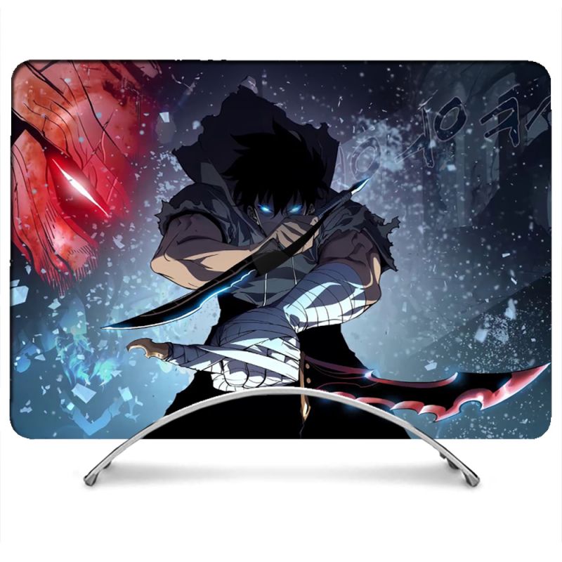 Coque Renforcée Pour MacBook Neo Manga Solo Leveling Sung Epee