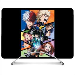 Coque Renforcée Pour MacBook Neo Manga My Hero Academia Noir