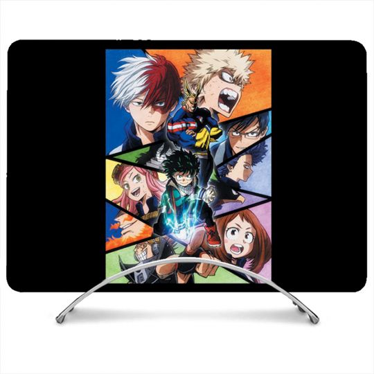 Coque Renforcée Pour MacBook Neo Manga My Hero Academia Noir