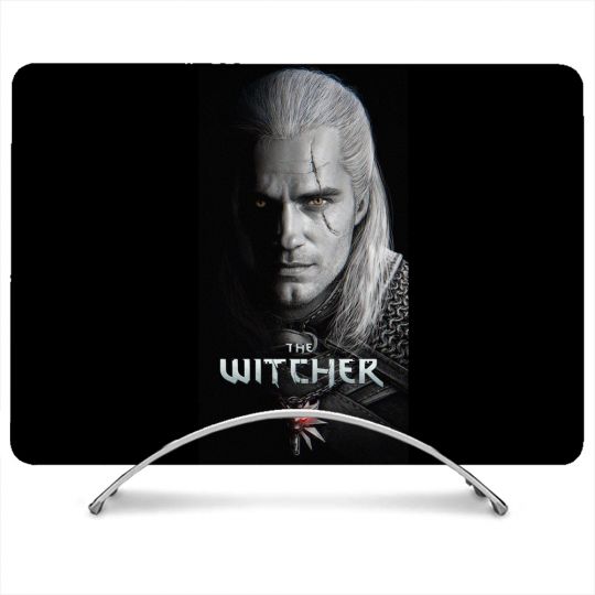 Coque Renforcée Pour MacBook Neo The Witcher Noir